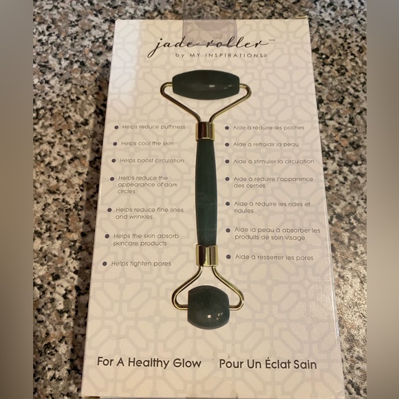 Jade Roller by My Inspirations. New in box. Great Add-on for bundles. - Picture 2 of 2